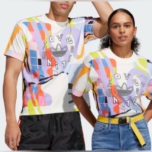 Adidas Love Unites Colorful Men's Tee